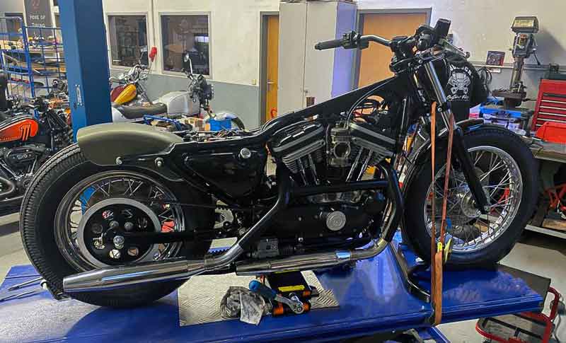 Bullock Custom Bikes — Werkstatt-Einblick 8