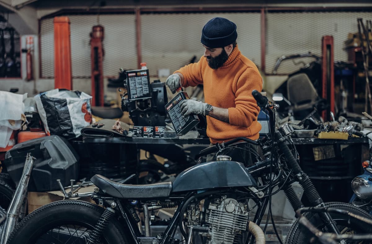 Blitz Motorcycles — Werkstatt-Einblick 9